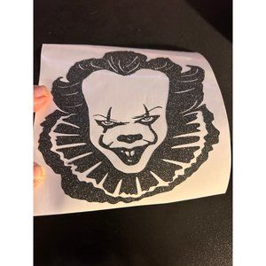 Handmade Pennywise Vinyl Decal sticker